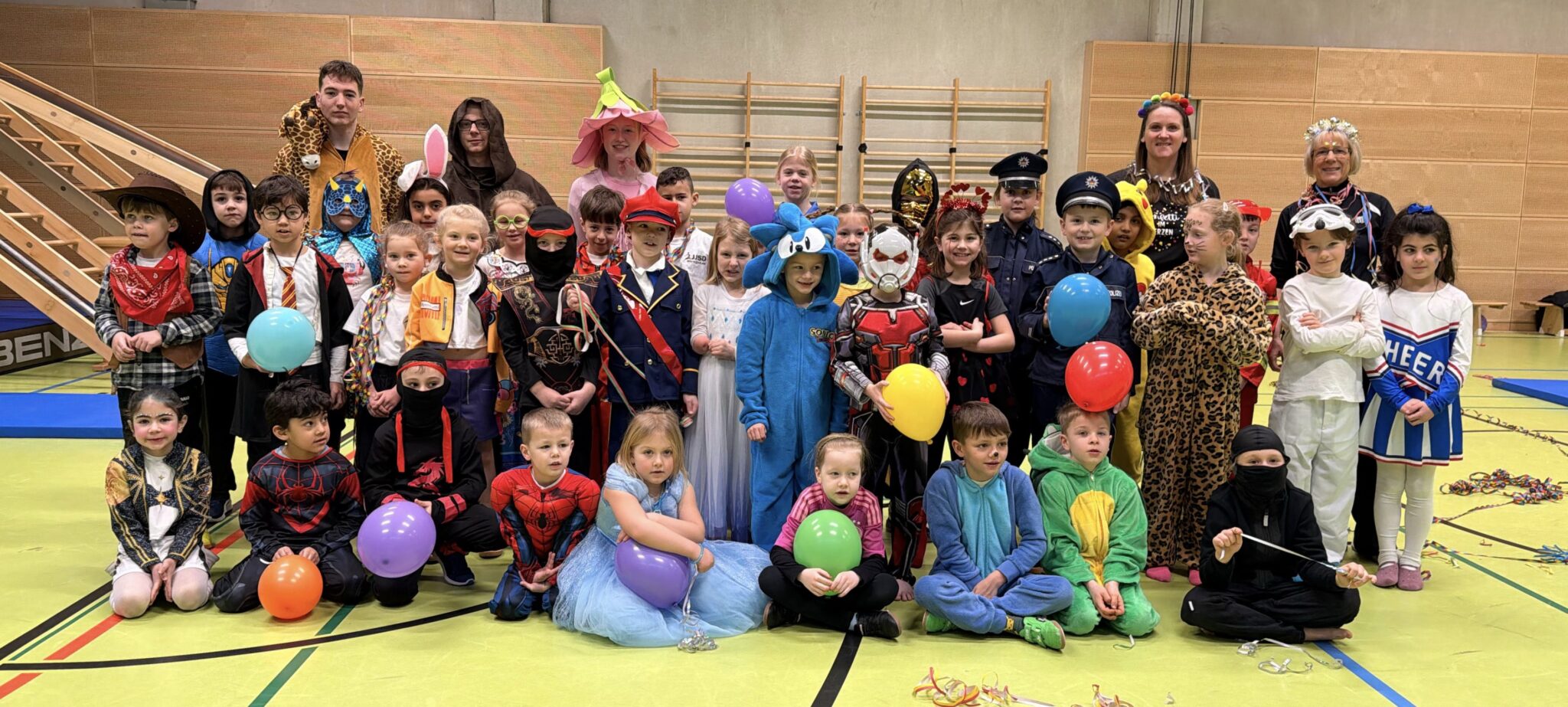 Karnevalsfeier der Kindergruppe