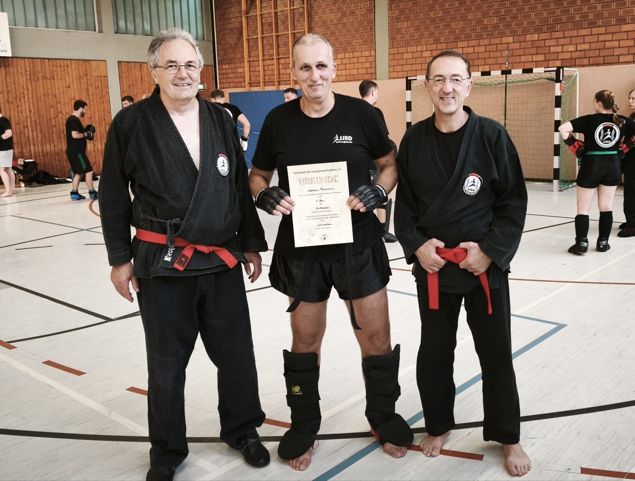 2. Dan im Kickboxen