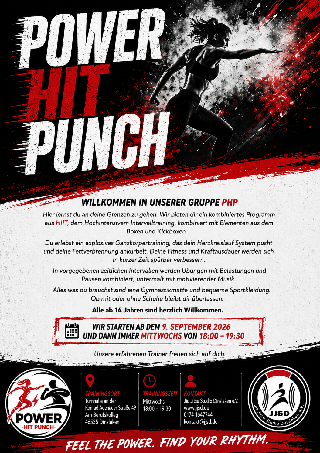 Power Hit Punch Flyer